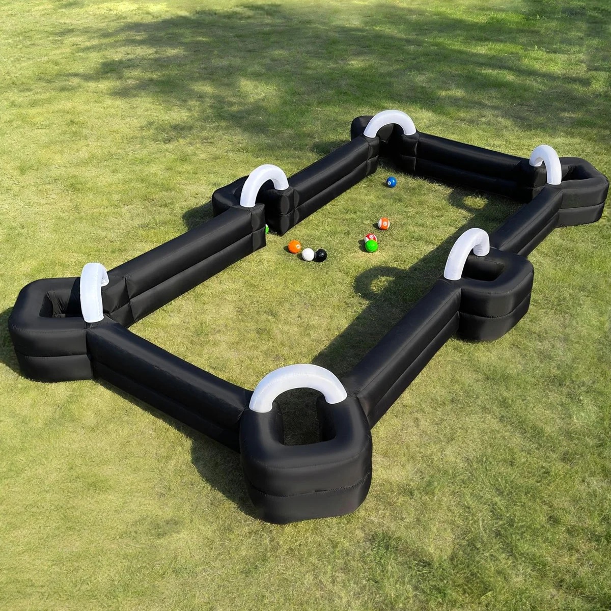 Inflatable Soccer Billiard Ball Inflatable Pool Table Games, Giant Soccer P...